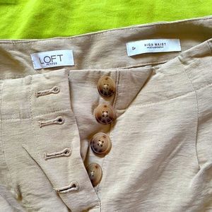 Loft ankle pant high waist 0P